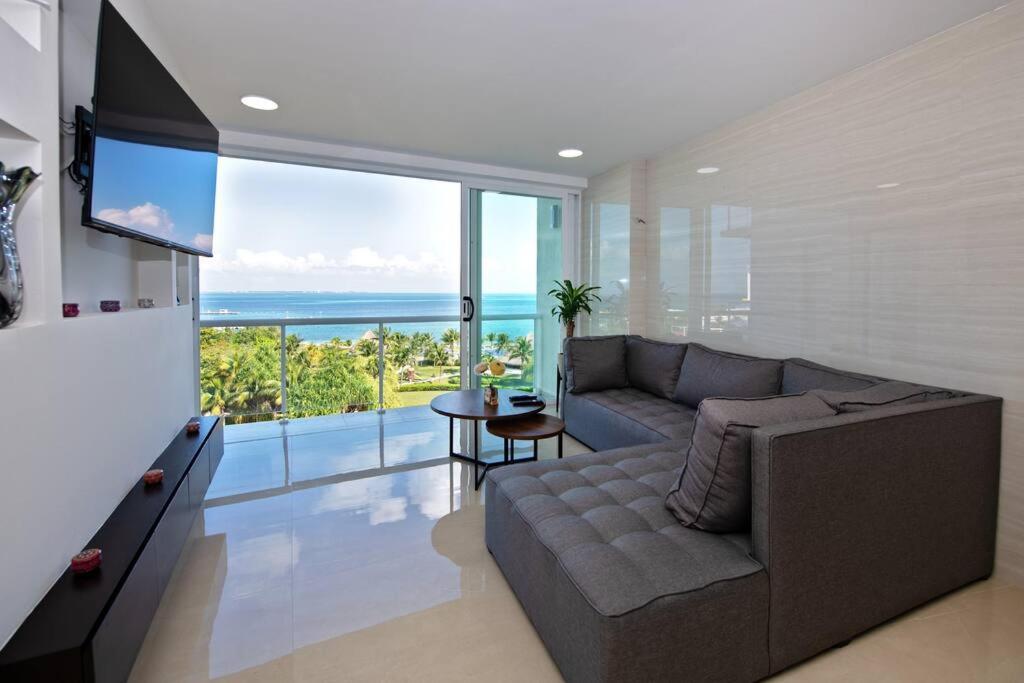 Amara, Depa Con Vista Al Mar Leilighet Cancún Eksteriør bilde